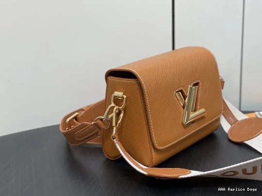Aaa replica bags VUITTON LOUIS TWIST MM-23*17*9.5CM 0710